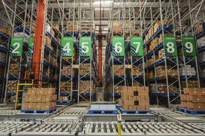 能達倉儲 重型立體倉庫貨架解決方案，15米庫房立庫高位貨架實現數萬貨位密集存儲